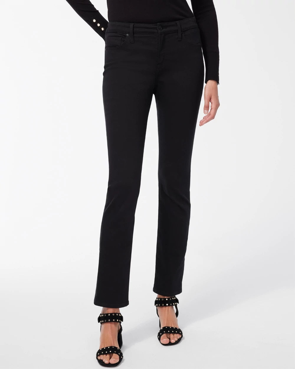 Chico's For Sale Black Girlfriend Slim Full-Length Jeans