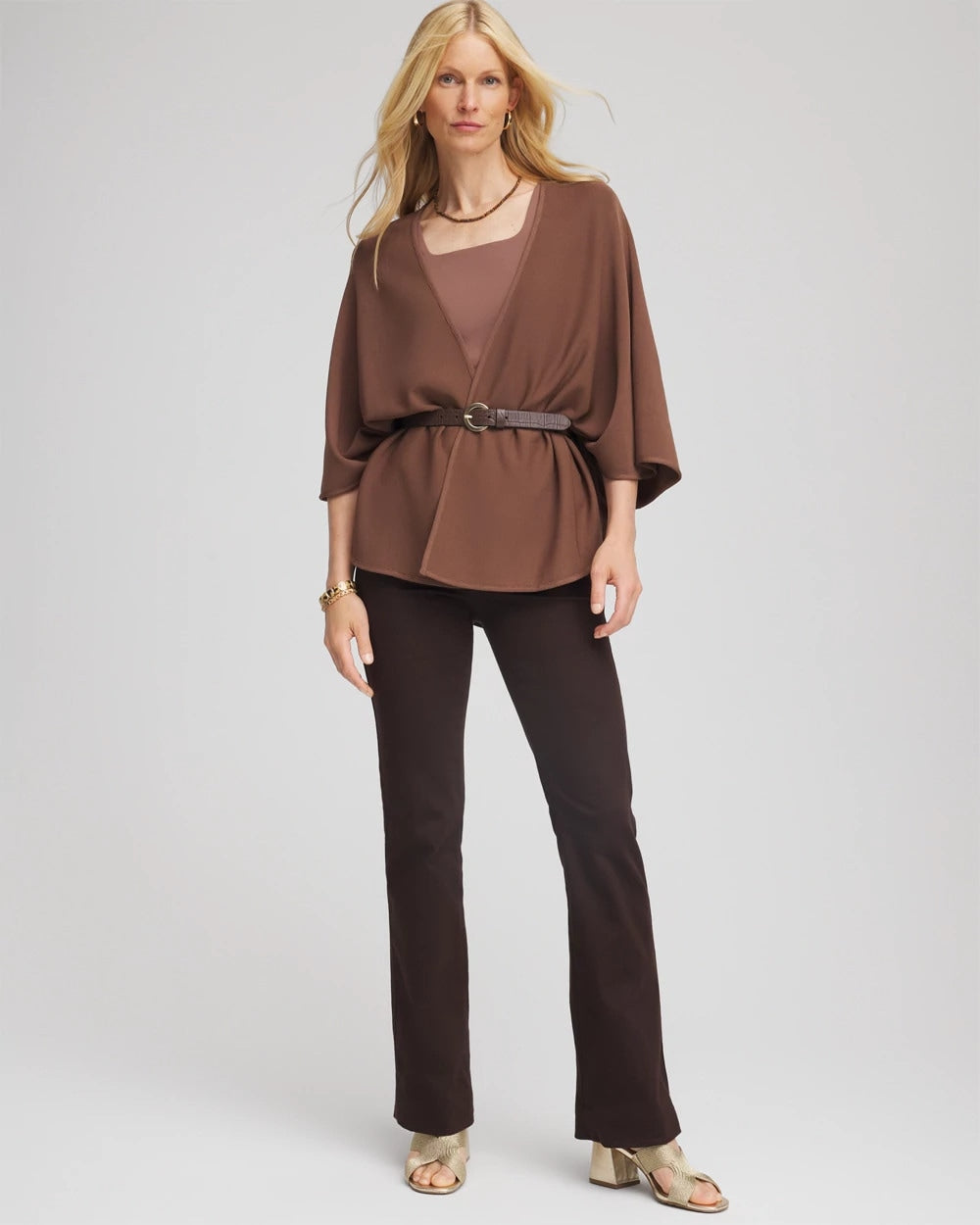 Chico's For Sale Cocoa Bean Pull-On Slim Bootcut Jeggings
