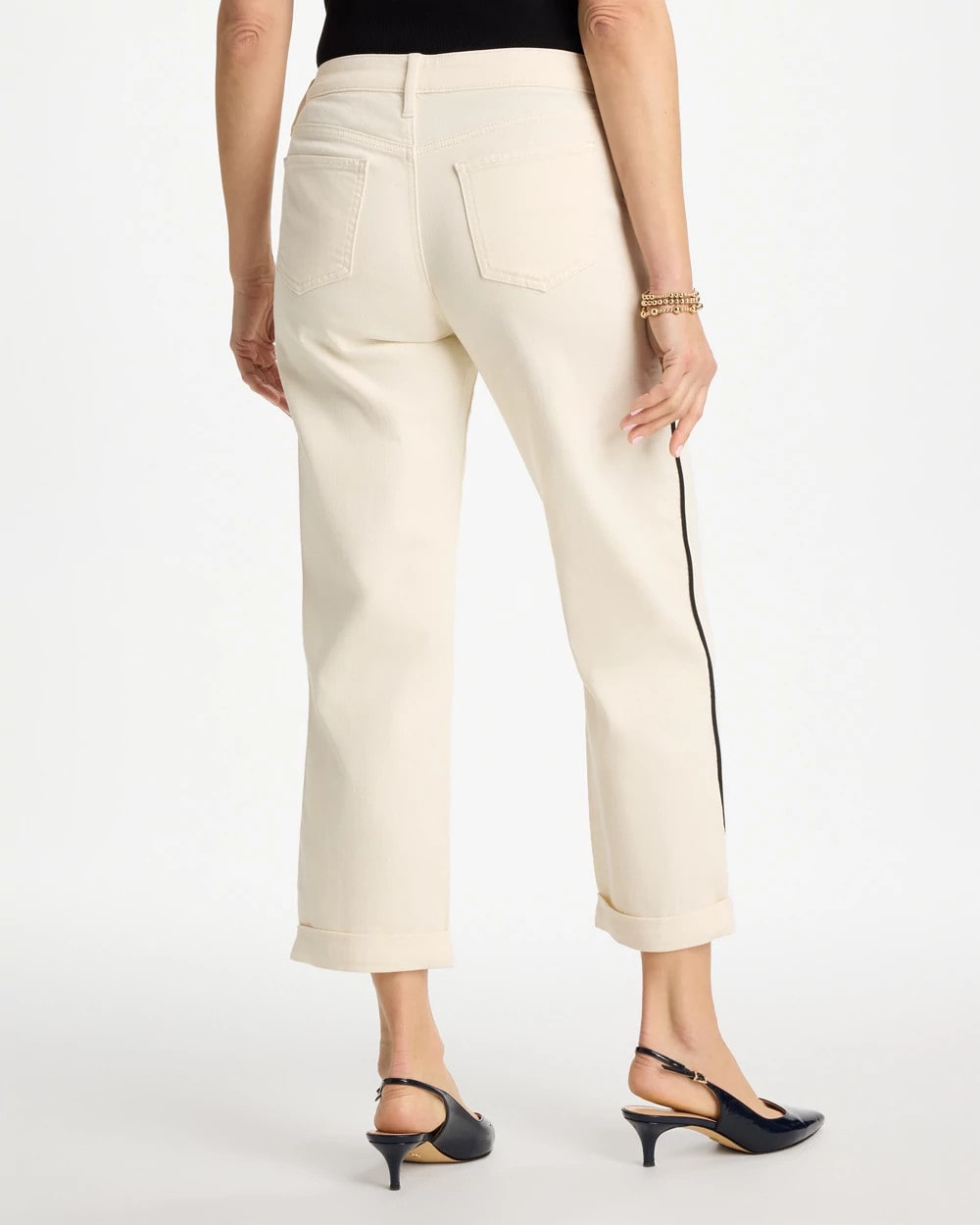 Chico's For Sale Sea Salt Relaxed Boyfriend Jean