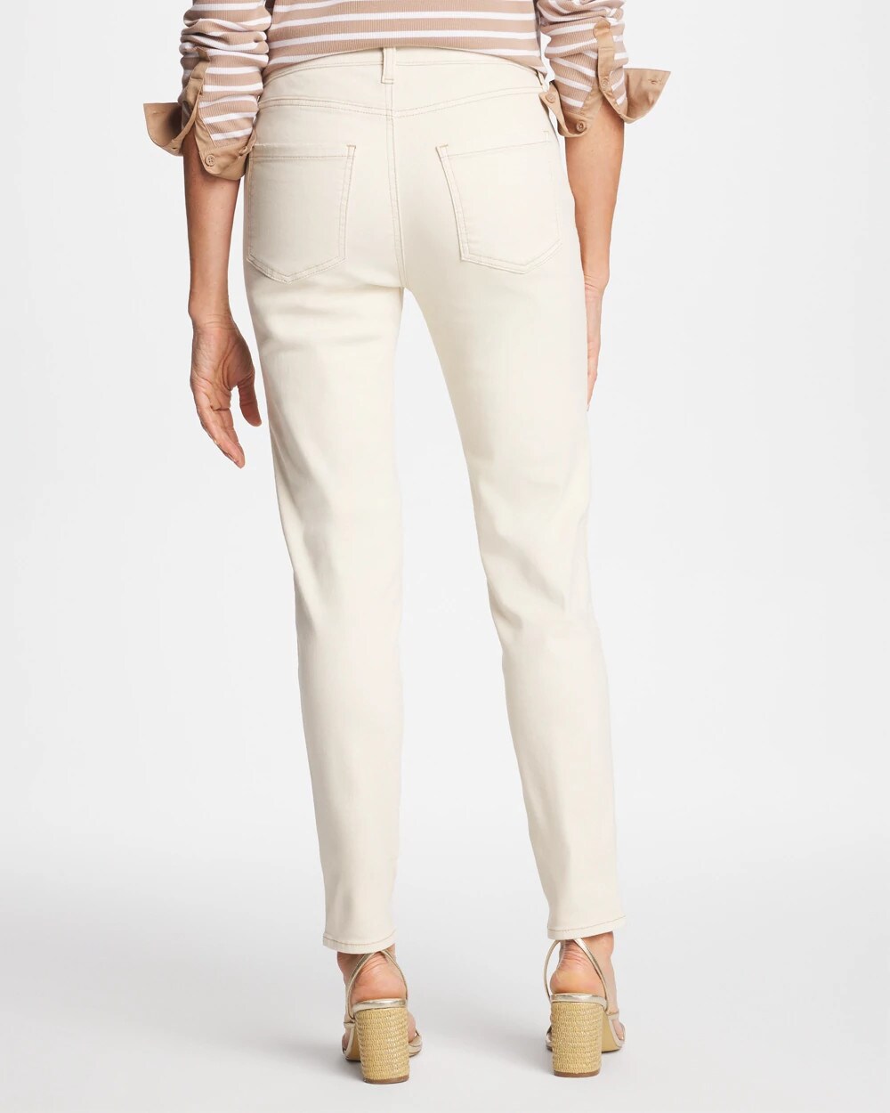 Chico's Online Sea Salt Skinny Ankle Jeans