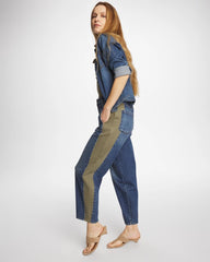 Chico's Outlet Mariana Indigo Utility Barrel Jeans