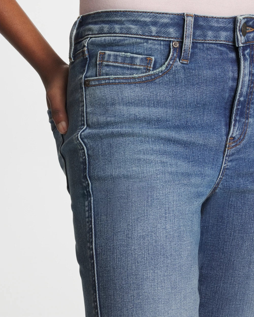 Chico's For Sale Evelyn Indigo Skinny Bootcut Jeans