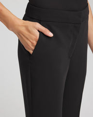 Chico's Sale Black Crepe Flared Trouser Pants