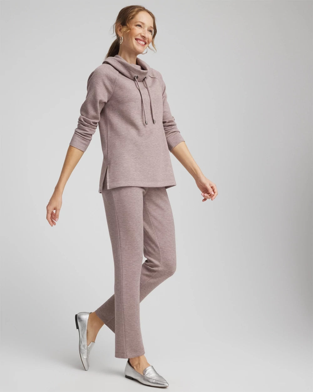 Chico's On Sale Taupe Heather Zenergy® Soft Pants