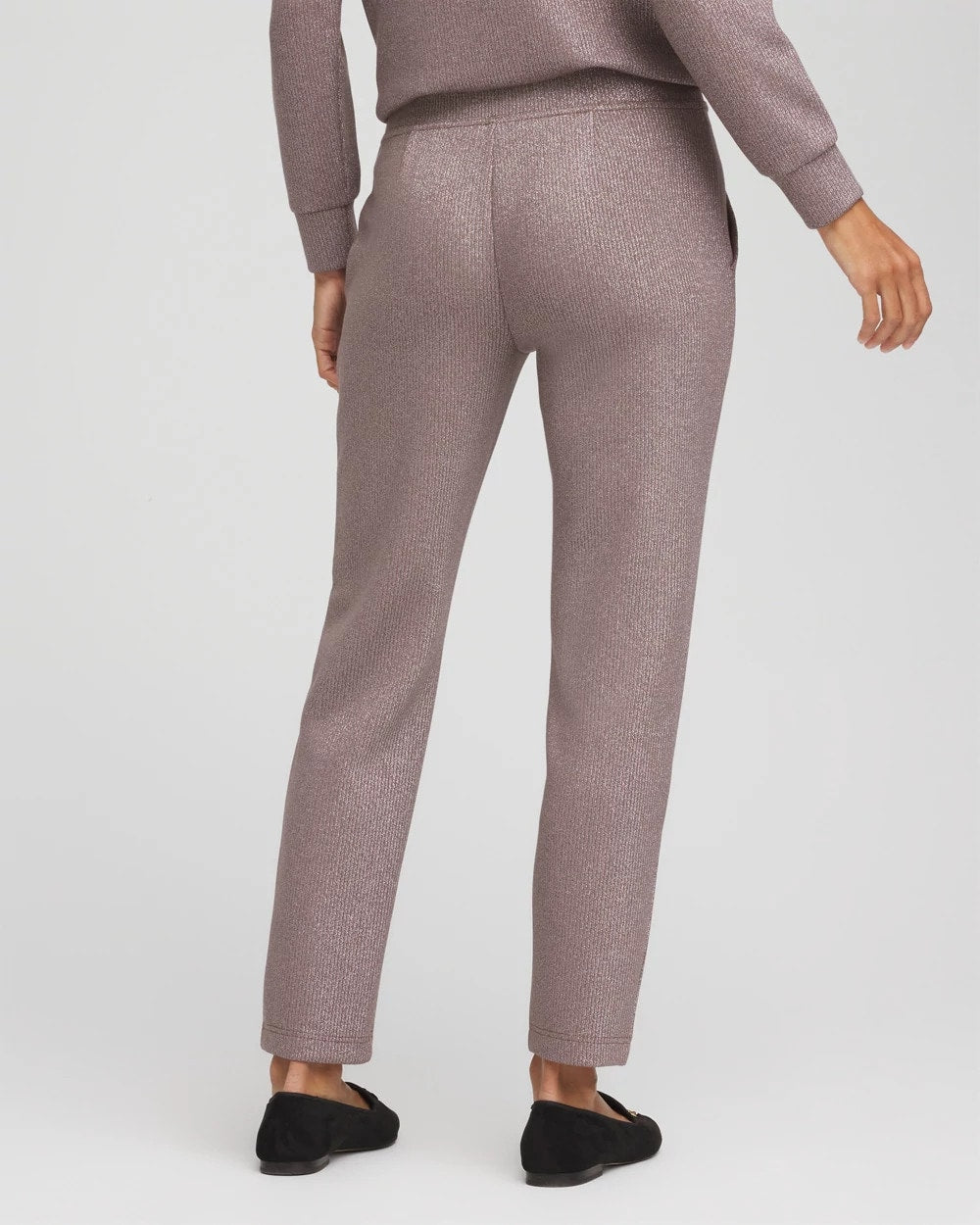 Chico's Outlet Walnut Zenergy® Sparkle Tapered Ankle Pants