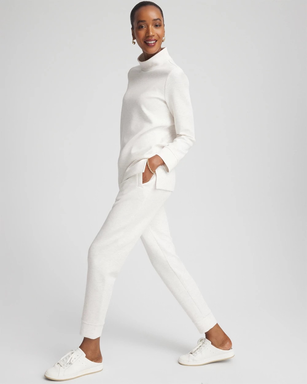 Chico's For Sale Ecru Zenergy® Soft Joggers