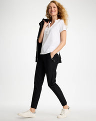 Chico's On Sale Black Zenergy® Seam Detail Stretch Pants