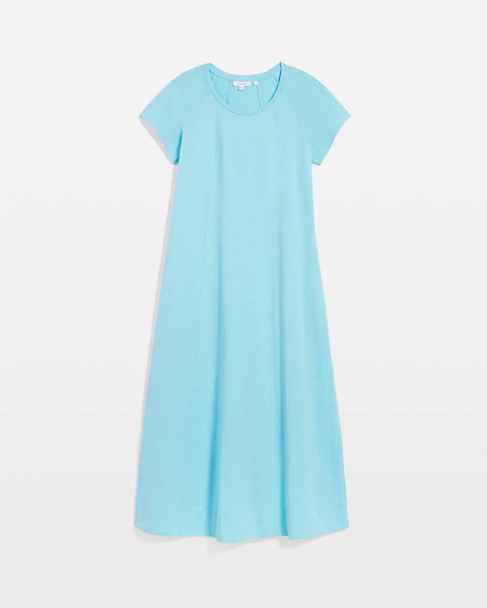 Chico's For Sale Paradiso Blue Short-Sleeved Maxi Dress