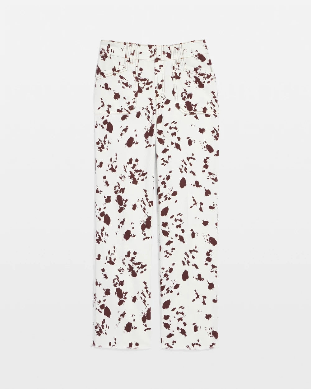 Chico's Online Ecru Pampas Pony Pull on Wide Crop