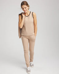 Chico's Outlet Champagne Fizz Zenergy® Luxe Cashmere-Blend Tank