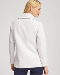 Chico's Sale Light Heather Gray Zenergy® Textured Rib Tunic