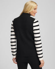 Chico's Online Black Zenergy® Luxe Faux Fur Vest