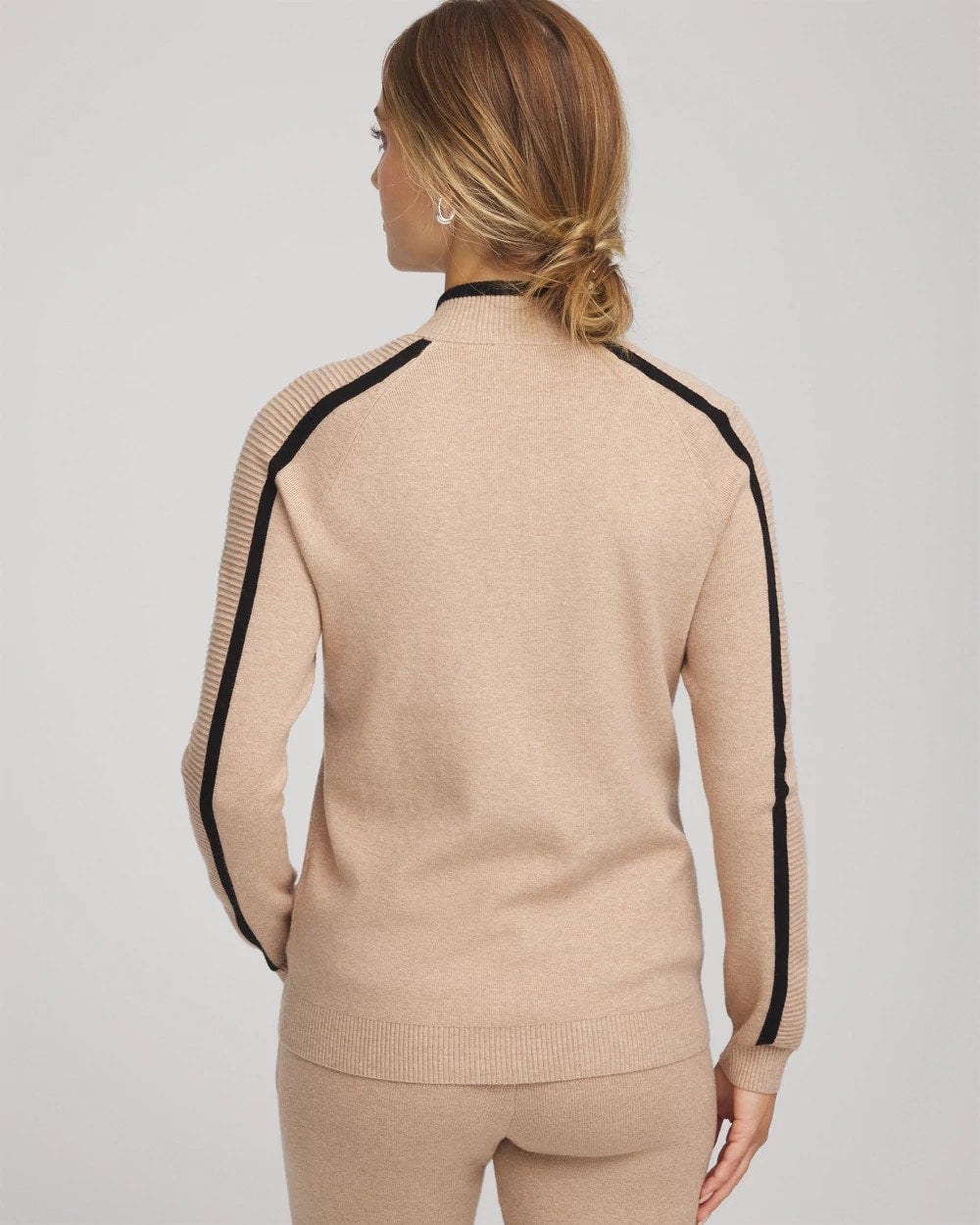 Chico's Sale Champagne Fizz Zenergy® Luxe Cashmere-Blend Cardigan