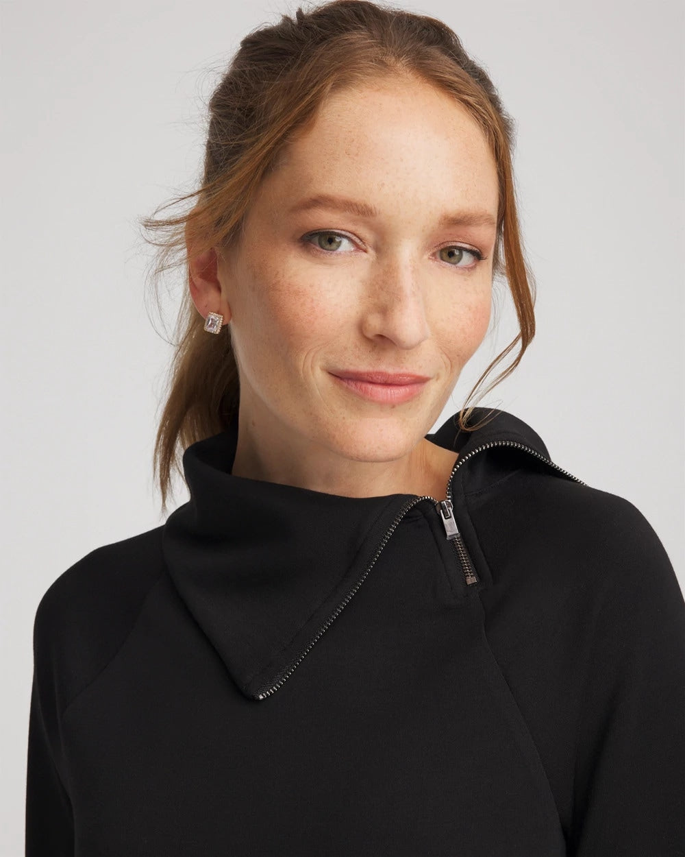 Chico's Online Black Zenergy® Soft Popover Top