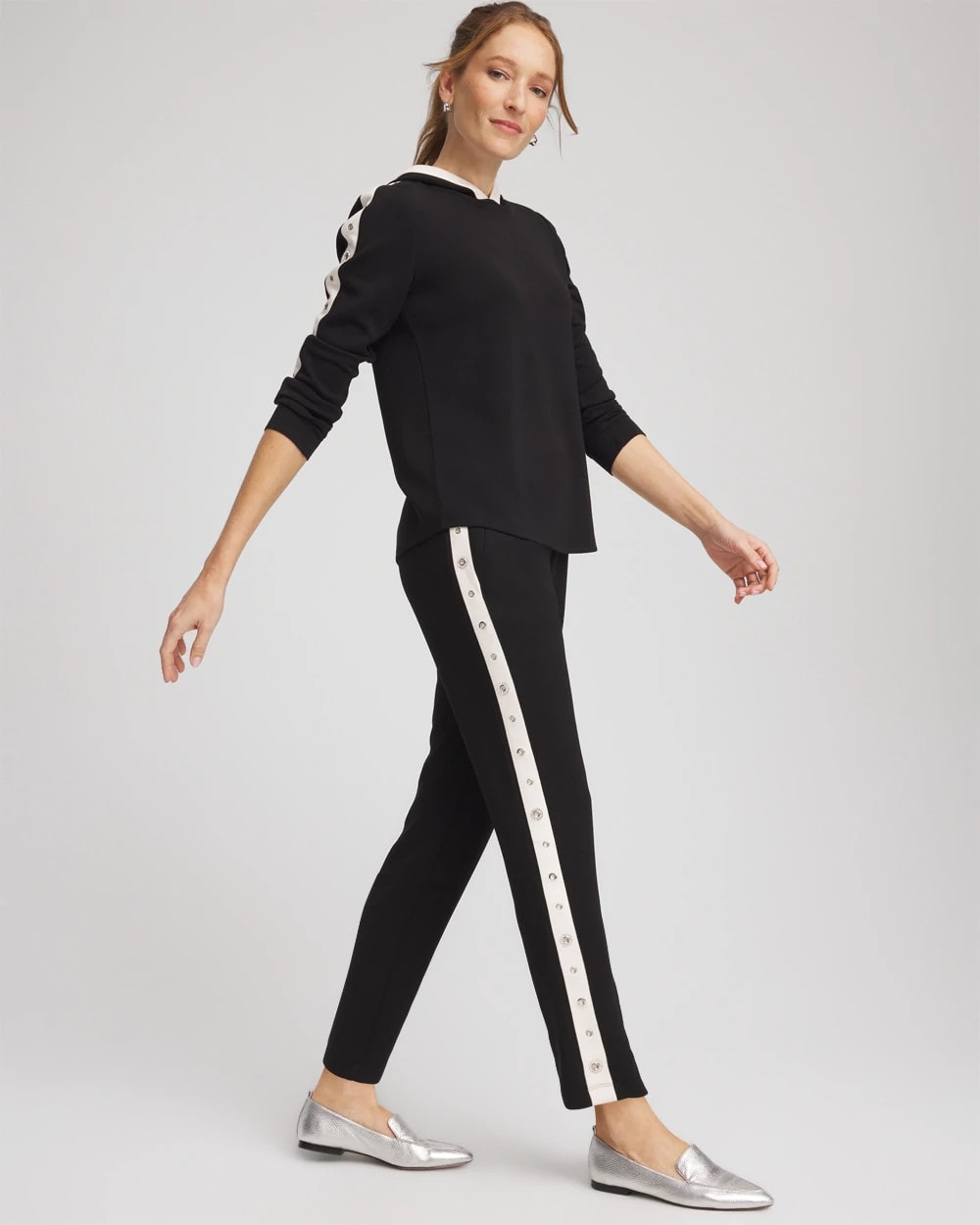 Chico's Discount Black Zenergy® Grommet Pants