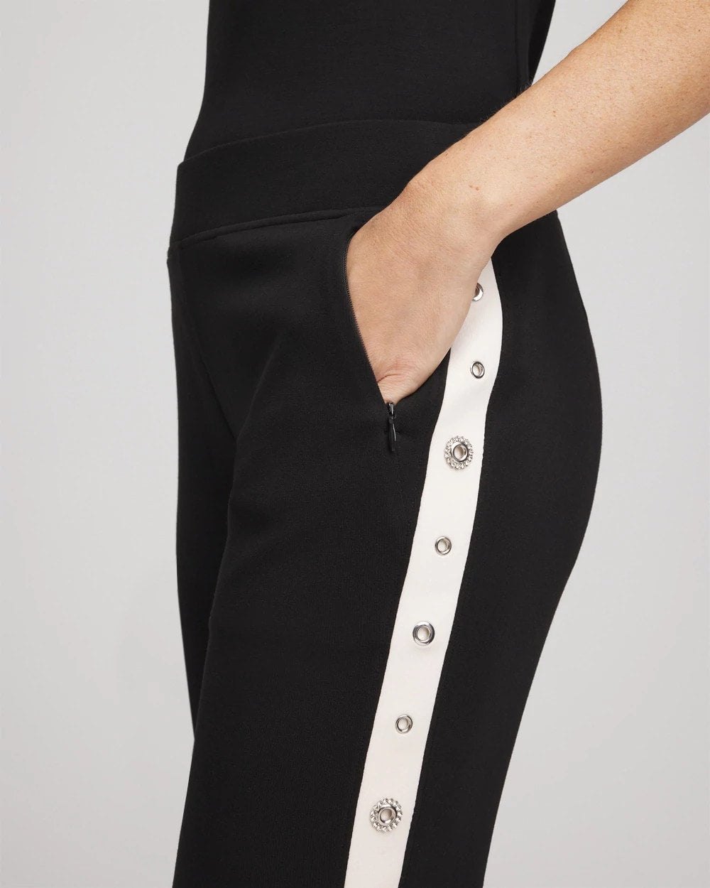 Chico's Discount Black Zenergy® Grommet Pants