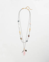Chico's Sale Silver Chico's Originals White Jade Ocean Necklace