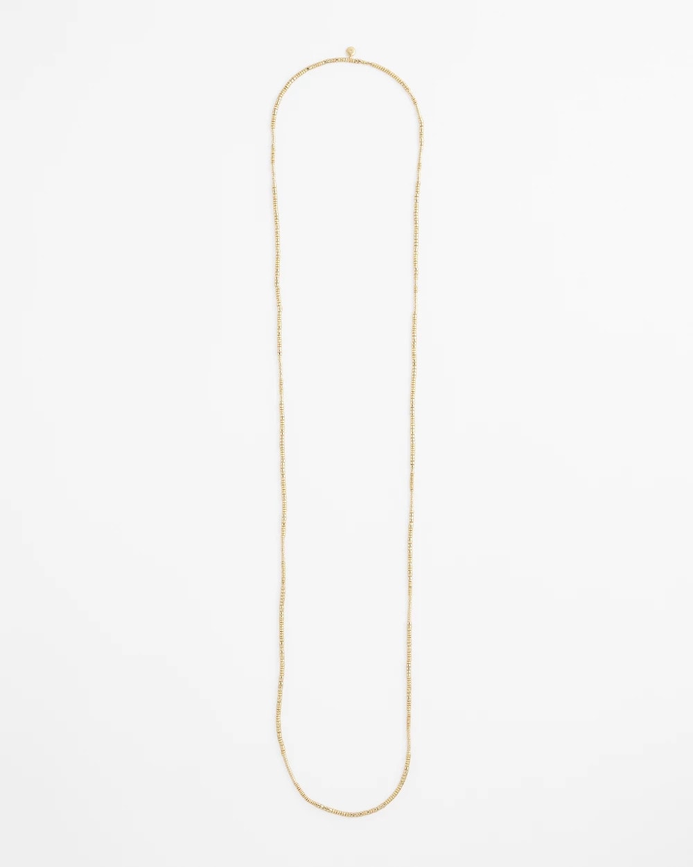 Chico's For Sale Gold Long Goldtone Seed Bead Necklace