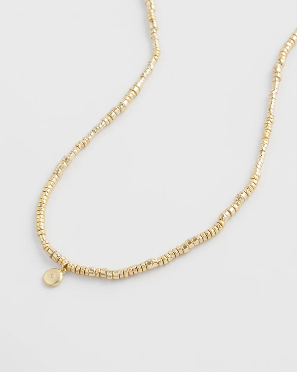 Chico's For Sale Gold Long Goldtone Seed Bead Necklace