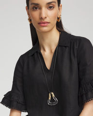Chico's Online Lucite Adjustable Lucite Pendant Necklace