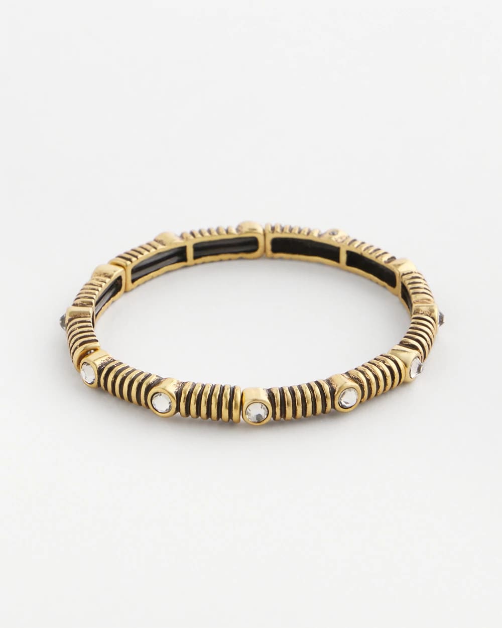 Chico's Discount Gold Goldtone Stretch Bracelet