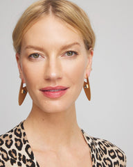 Chico's Sale Gold Gold Triangle Linear Earrings