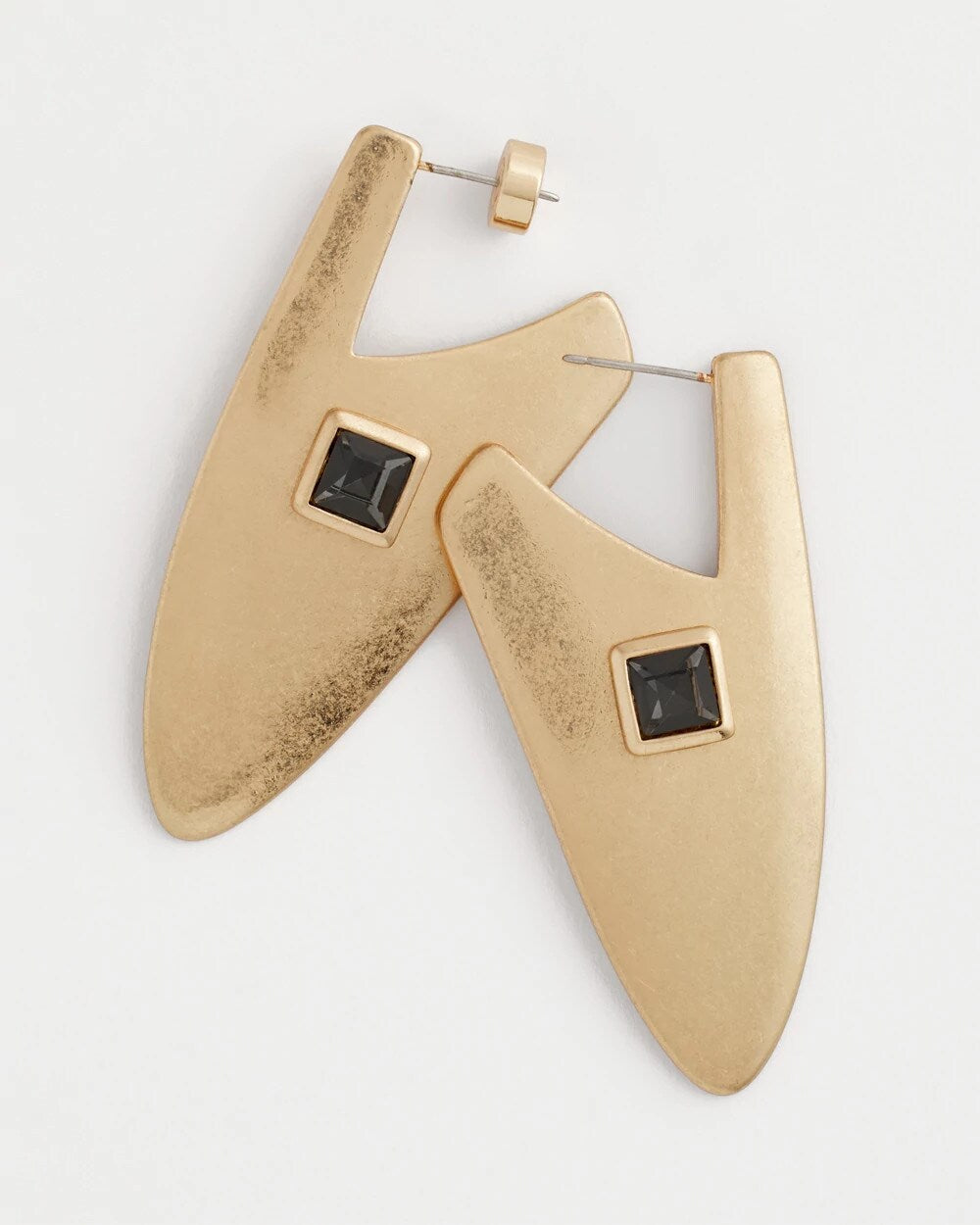 Chico's Sale Gold Gold Triangle Linear Earrings