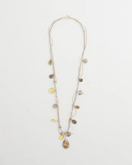Chico's Sale Neutral Drop Off Pendant Necklace