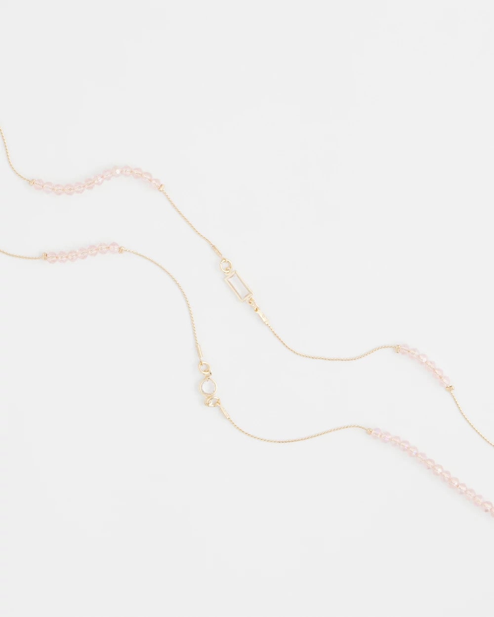 Chico's On Sale Pink Pink Double-Strand Necklace