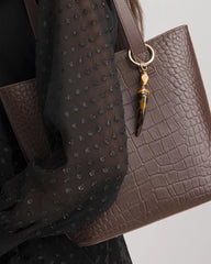 Chico's On Sale Brown Chico's Originals Tortoise Bag Charm