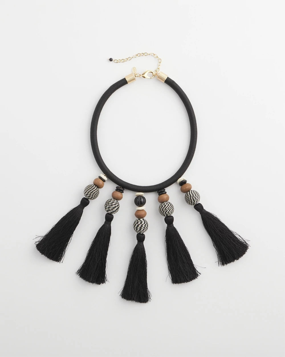 Chico's Outlet Neutral Chico's Originals Tassel Statement Necklace