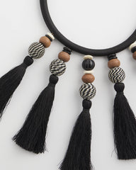 Chico's Outlet Neutral Chico's Originals Tassel Statement Necklace