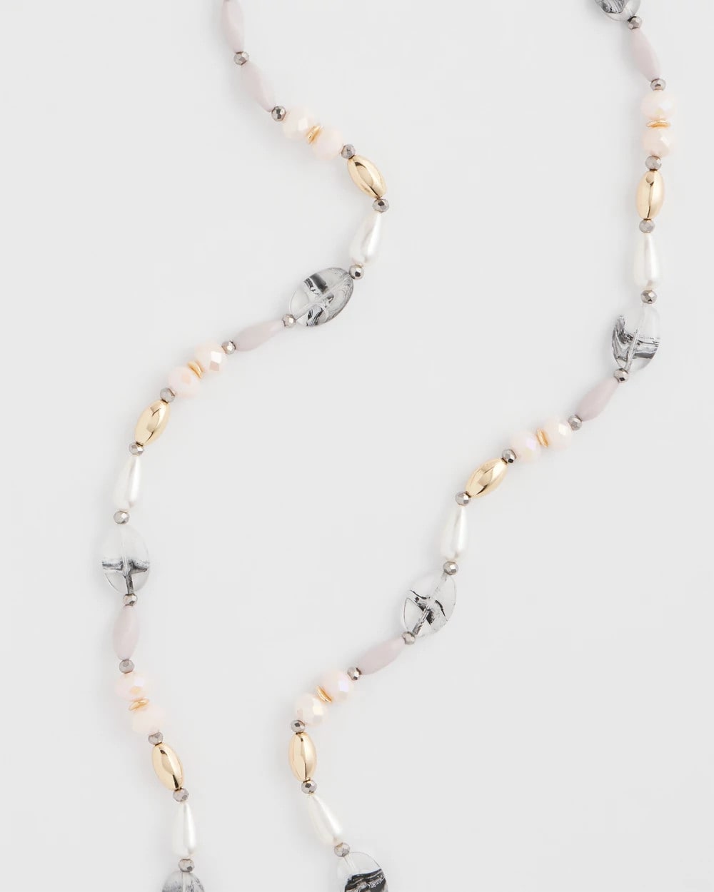 Chico's Sale Pink Pink Art Deco Beaded Necklace