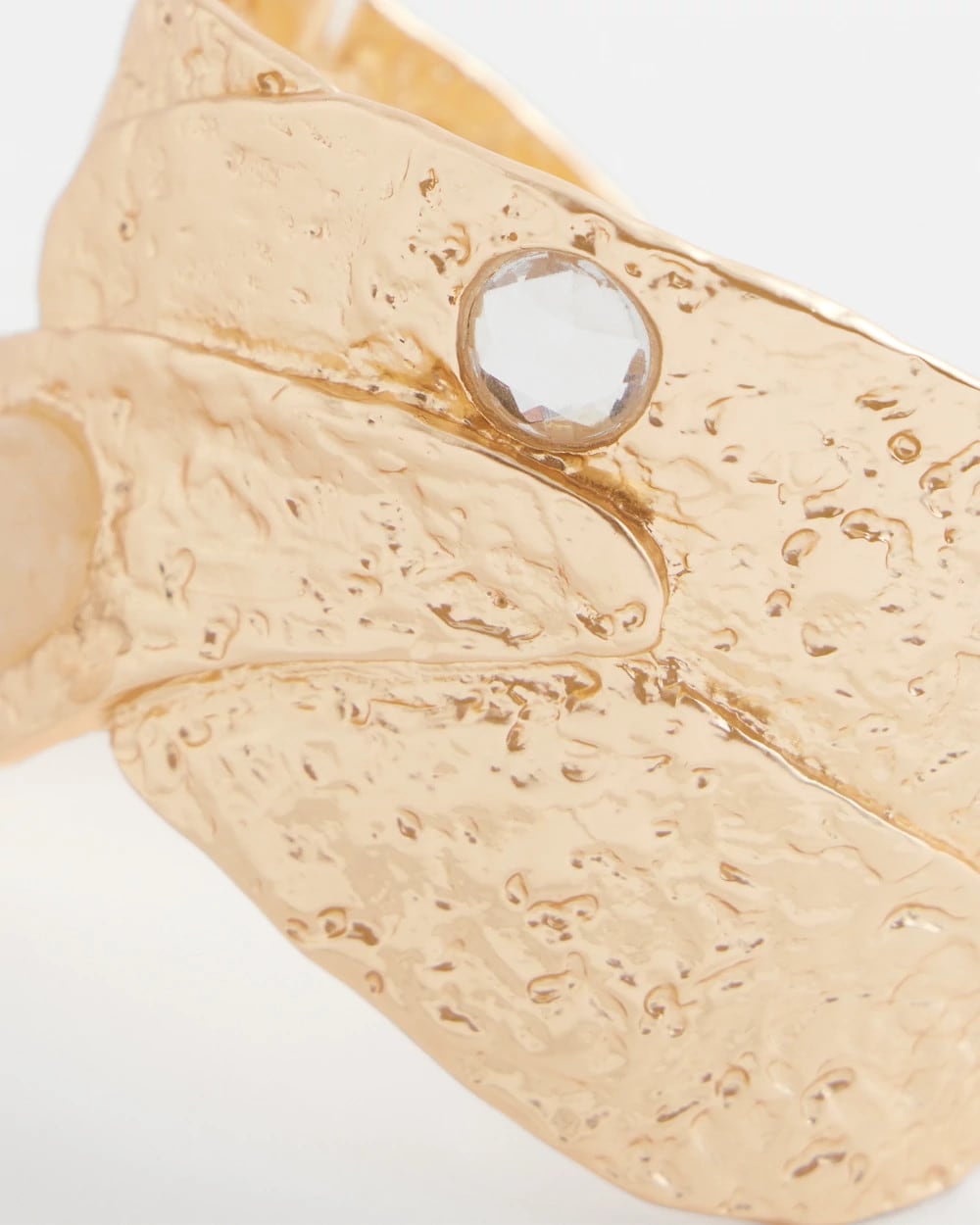 Chico's Online Gold Molten Goldtone Cuff Bracelet