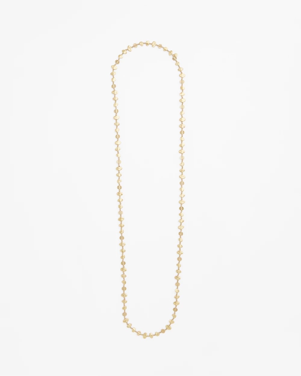 Chico's Discount Gold Gold Nugget Single Strand Necklace