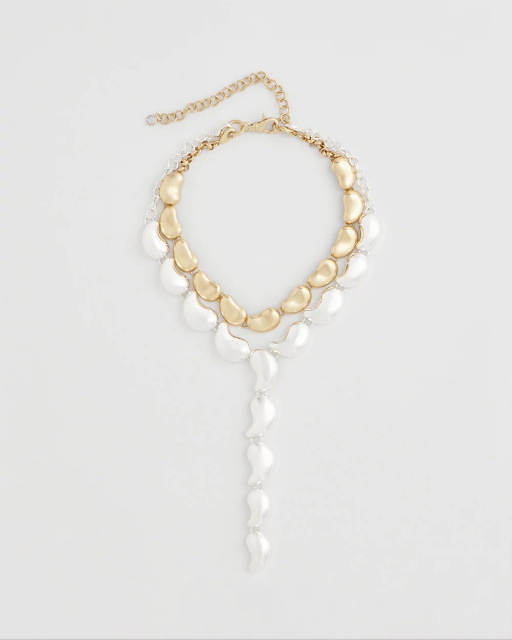 Chico's Sale Mixed Metals Convertible Mixed-Metals Y-Necklace
