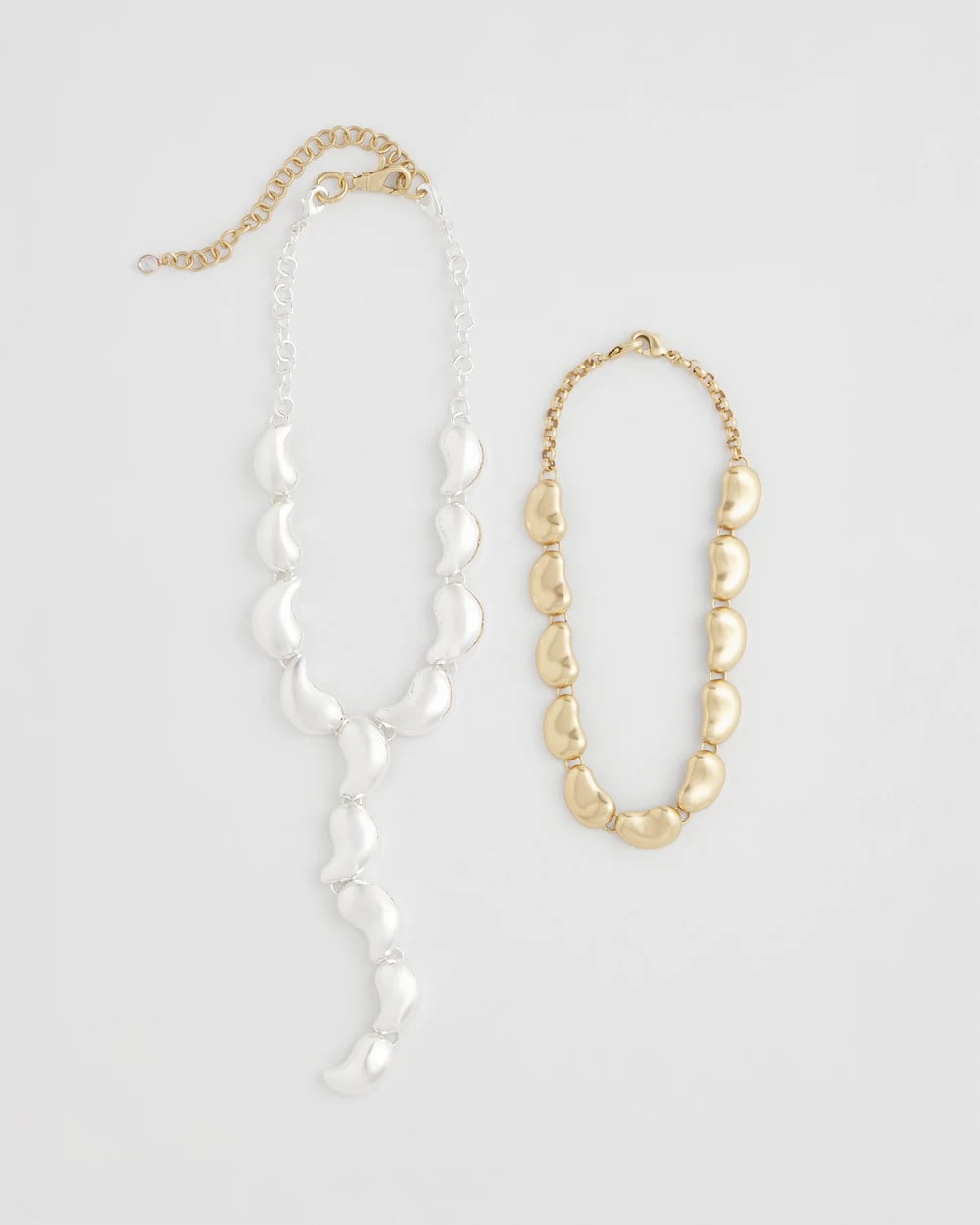 Chico's Sale Mixed Metals Convertible Mixed-Metals Y-Necklace