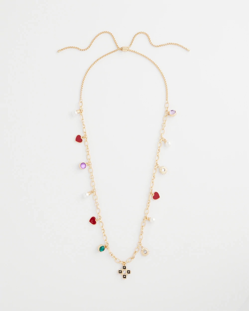 Chico's Discount Multi Adjustable Charm Necklace