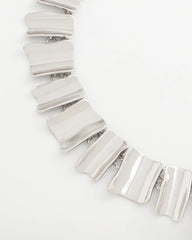 Chico's For Sale Silver Silver Wave Collar Necklace