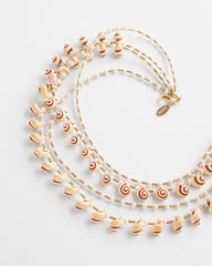 Chico's Sale Neutral Multi-Strand Shell Necklace