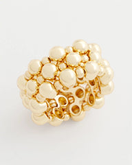 Chico's For Sale Gold Gold Bead Stretch Ring