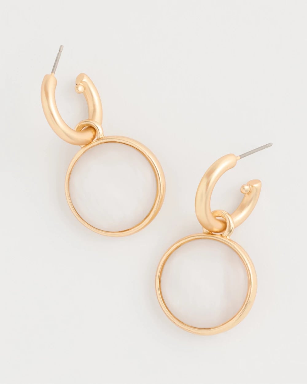 Chico's Sale Gold Swan Mini Charm Earrings