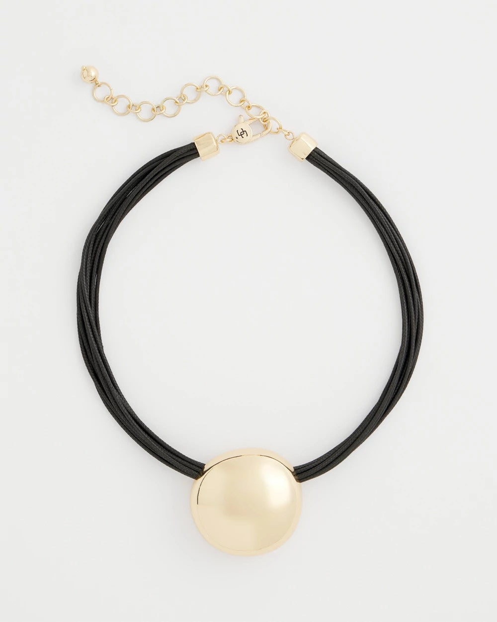 Chico's Sale Gold Gold Pendant Cord Necklace
