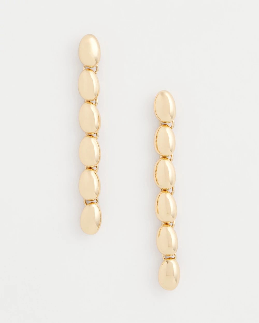 Chico's For Sale Gold Gold Linear Bead Earrings