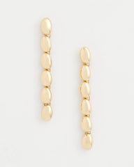 Chico's For Sale Gold Gold Linear Bead Earrings