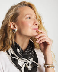Chico's Discount Mixed Metals Mixed Metal Stud Earrings