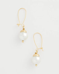 Chico's Sale Pearl Mixed Metal Stud Earrings