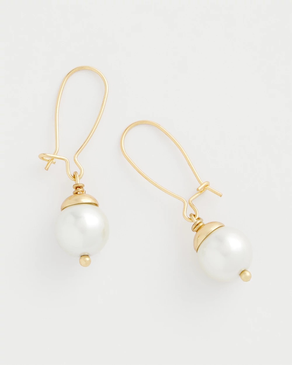 Chico's Sale Pearl Mixed Metal Stud Earrings