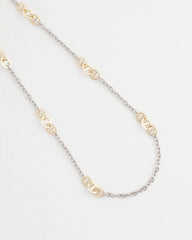 Chico's For Sale Mixed Metals Mixed Metal Link Long Necklace