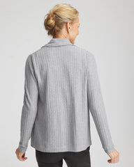 Chico's For Sale Fog Heather Gray Cozy Cardigan
